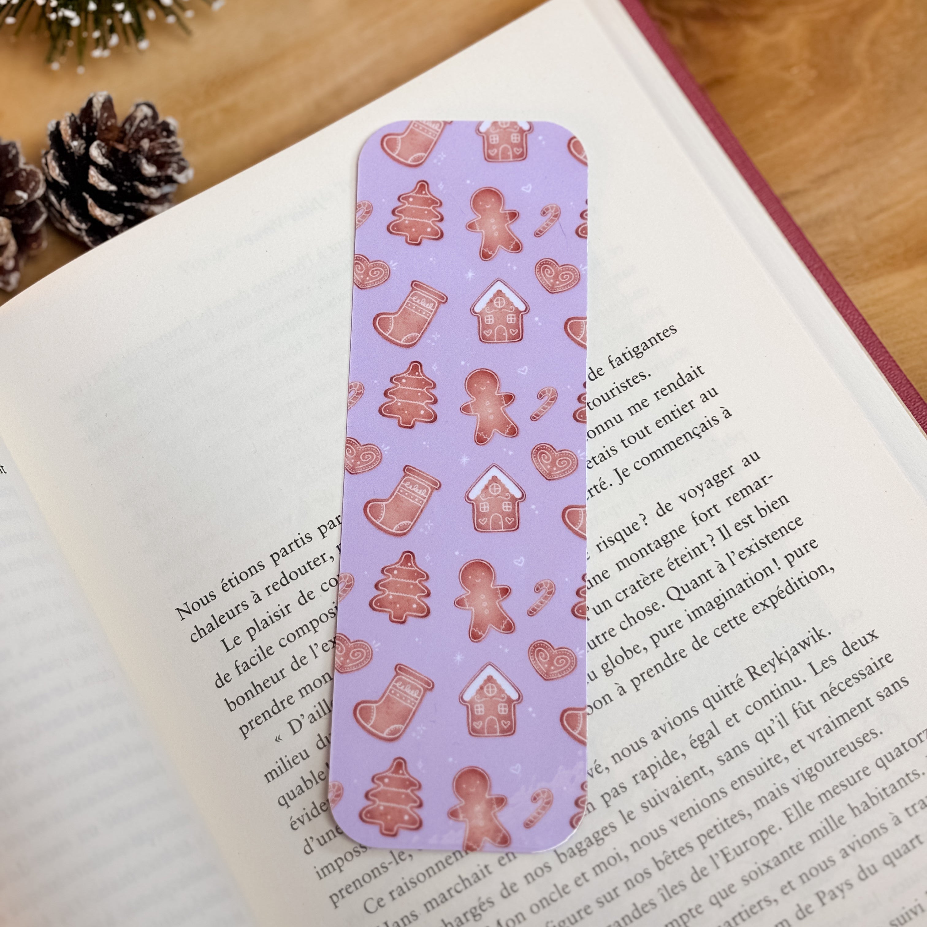 Marque-page « Biscuits de Noël »