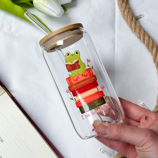 I’m booked — Gobelet en verre