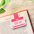 Marque-page magnétique « Slow Burn Book Club »