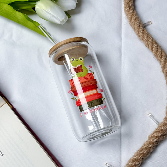 I’m booked — Gobelet en verre