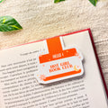 Marque-page magnétique « Hot Girl Book Club »