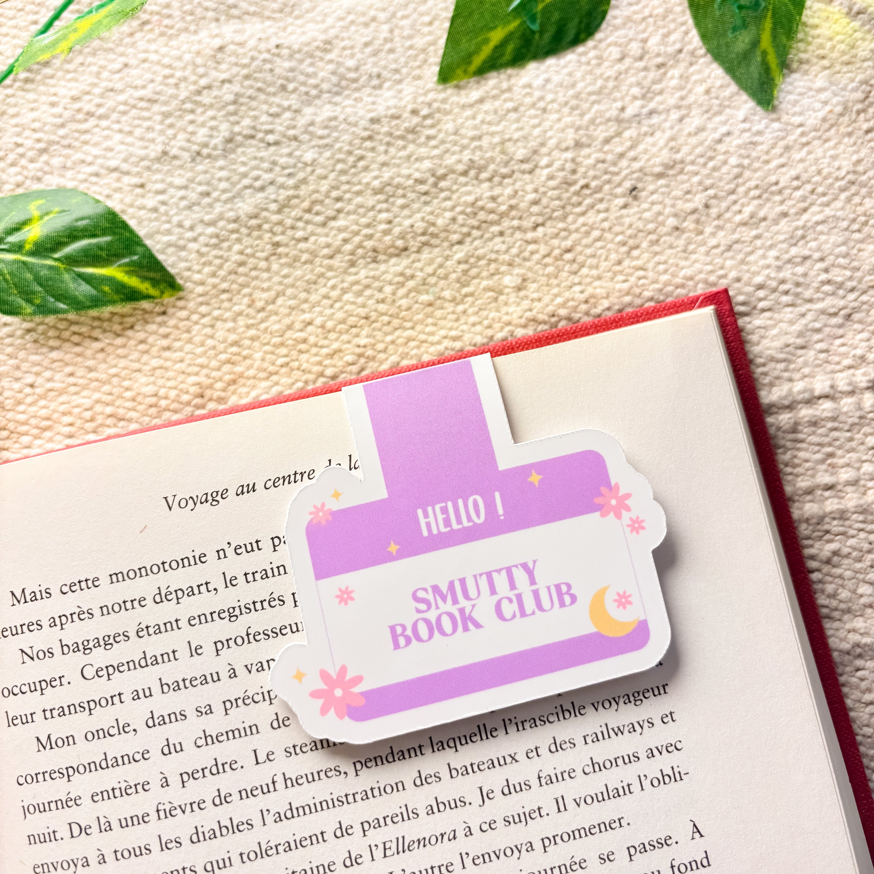Marque-page magnétique « Smutty Book Club »