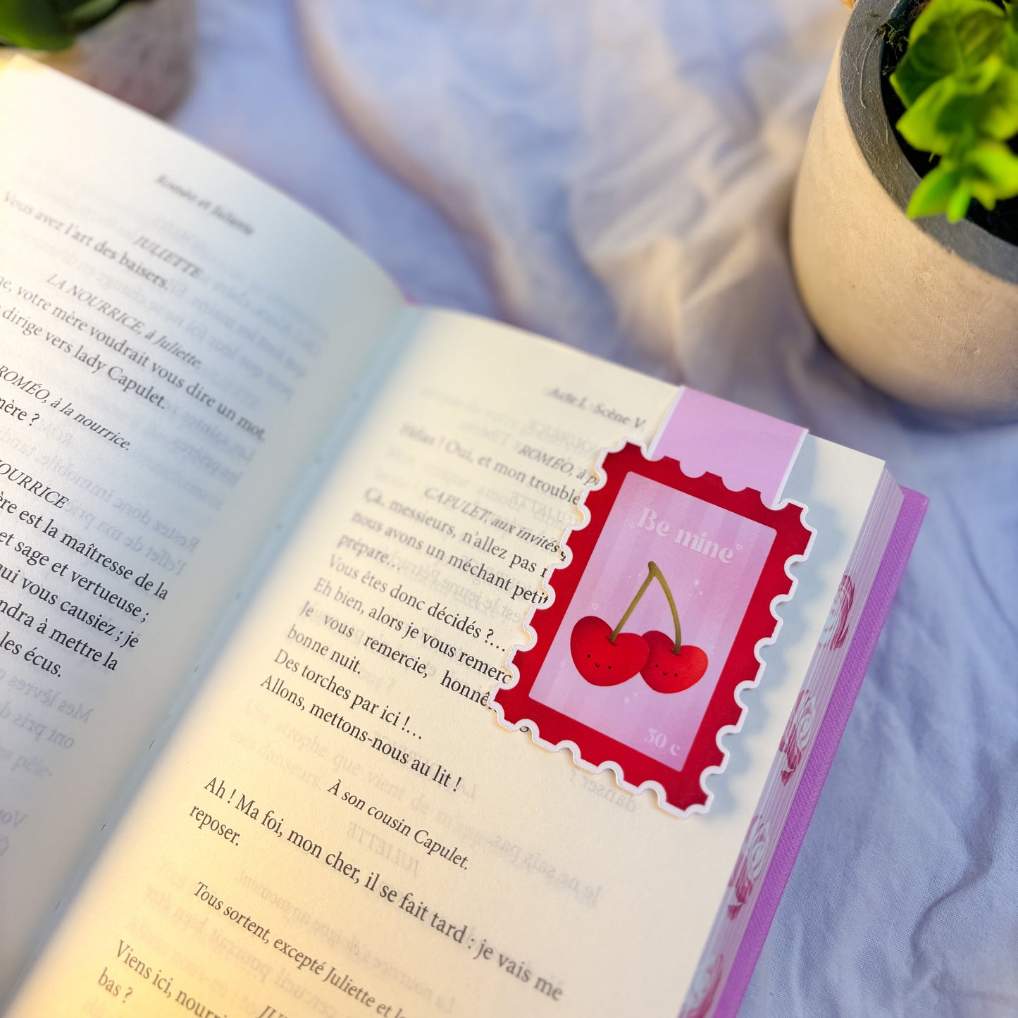 Marque-page magnétique « Be mine »