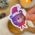 Sticker « Ourson de Noël »