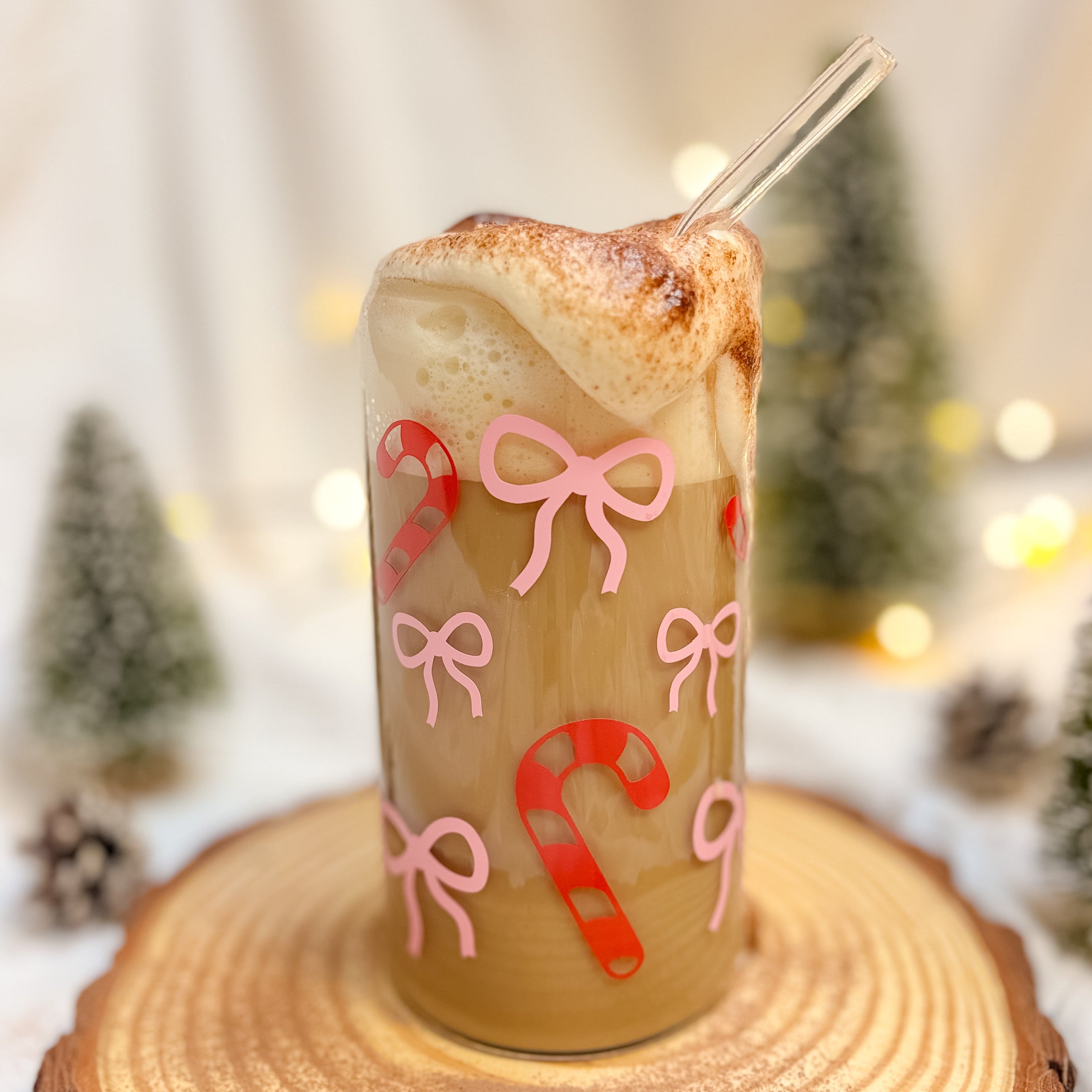 Gobelet en verre de Noël – « Sucre d’Hiver »